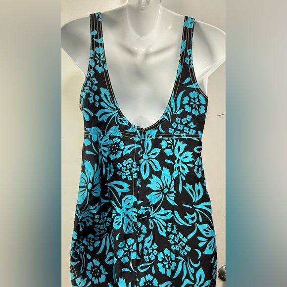 Floral Blue Dress One Piece - Picture 6 of 6